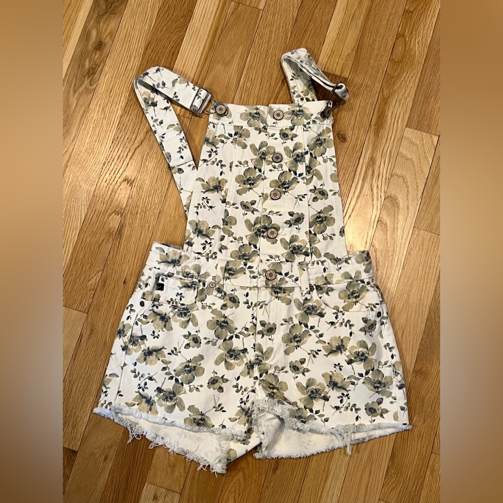 Women’s KanCan Denim Overalls, size XS